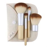 kit de pincéis de bambu com pcs